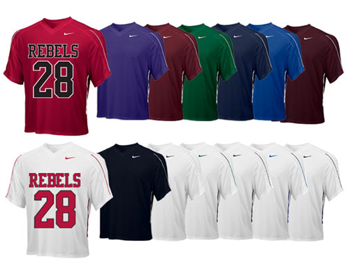 Nike Face-Off Stock Game Jersey.