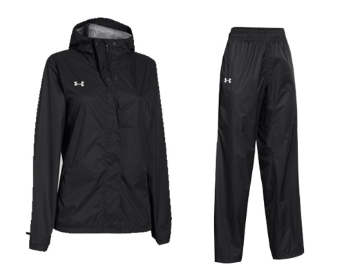 Under Armour Womens ACE Rain Jacket and Pant from Wave One Sports.