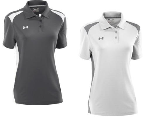 womens under armour polo shirts