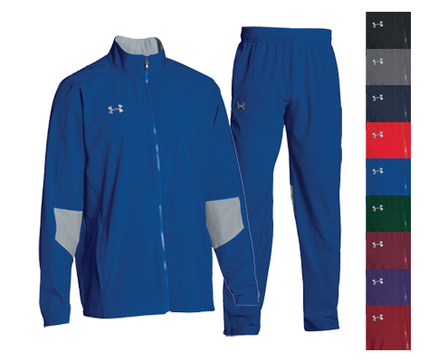 UA Squad Woven Warm-Up Jacket And Pant from Wave One Sports.