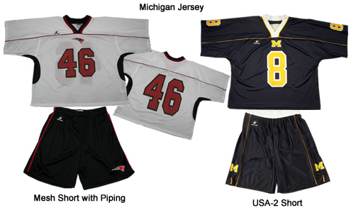 Michigan Lacrosse Jerseys from Wave One 
